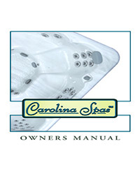 Carolina Spas Owners Manual 2012