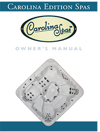 Carolina Spas Owners Manual